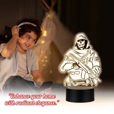 Call Of Duty Character Night Lamp